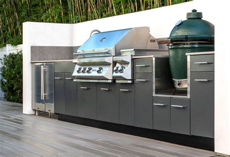 outdoor kitchen stainless steel 7 piece cabinet set|Outdoor Kitchen Stainless Steel 7 Piece Cabinet Set with 3 .